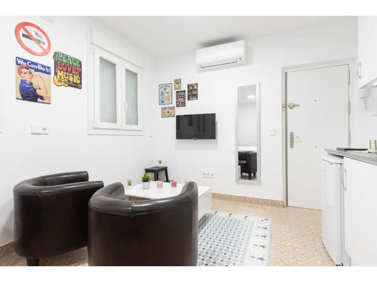 Acogedor Y Silencioso Estudio M1 Embajadores Madrid Exteriör bild