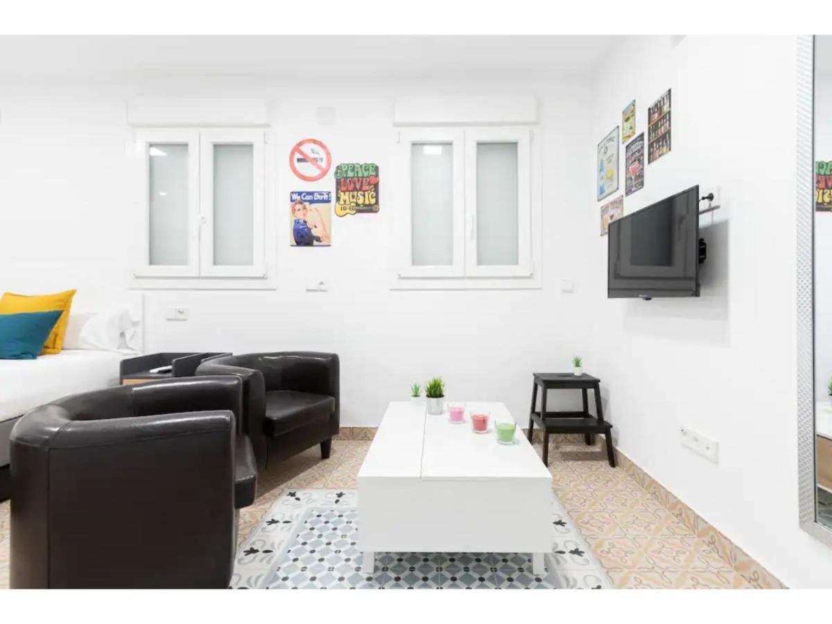 Acogedor Y Silencioso Estudio M1 Embajadores Madrid Exteriör bild