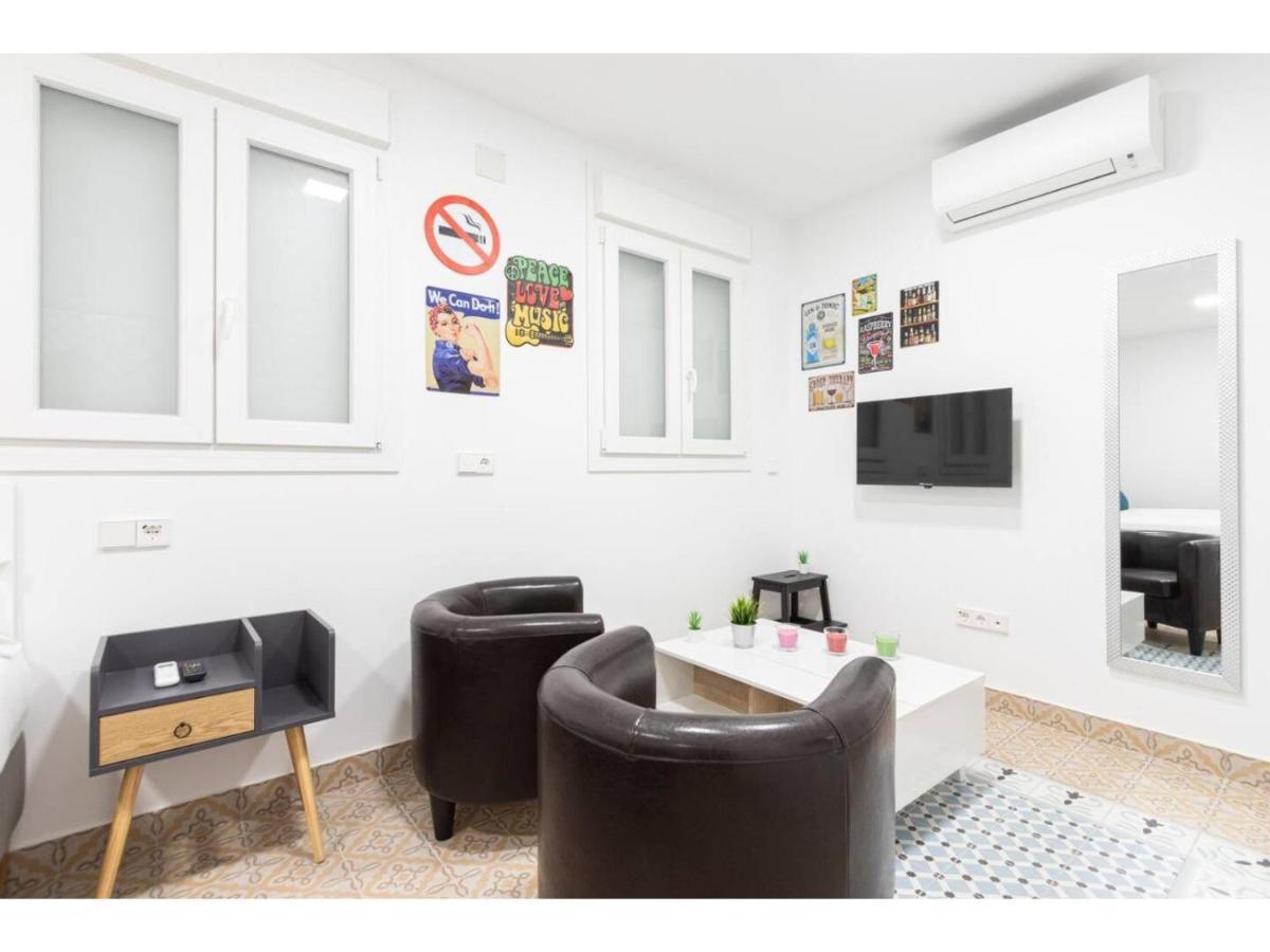Acogedor Y Silencioso Estudio M1 Embajadores Madrid Exteriör bild