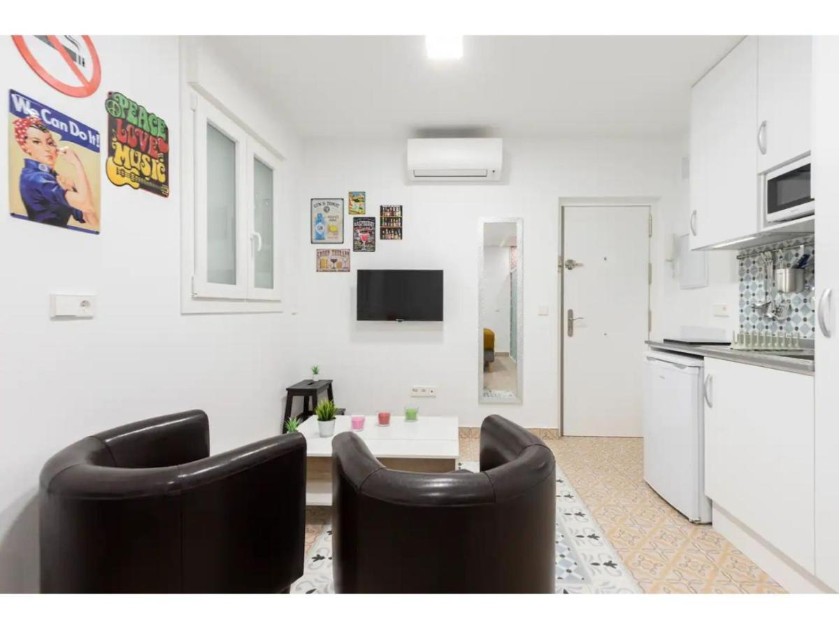 Acogedor Y Silencioso Estudio M1 Embajadores Madrid Exteriör bild